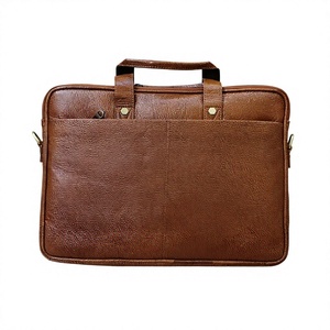 Sac à main pour ordinateur portable en cuir véritable léger, de haute qualité, doux, décontracté, tendance, en coton et nylon, écologique, grande capacité - Product Image 5