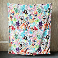 Échantillon Gratuit de Couvertures d'Hiver 100% Polyester pour Sublimation, Impression Numérique 3D, Couverture Polaire pour Bébé et Animaux, Couverture Personnalisée avec Logo