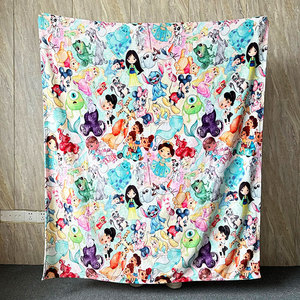 Chăn mẫu miễn phí cho mùa đông 100% polyester in kỹ thuật số <span class=keywords><strong>3D</strong></span> thăng hoa, chăn lông cừu cho bé và thú cưng, in logo tùy chỉnh - Product Image 2