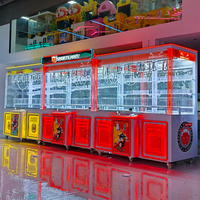 Nouvelle conception de machine à monnayeur à six griffes géante pour attraper des jouets, machine de jeu d'arcade pour aire de jeux intérieure et parc d'attractions