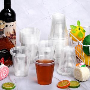 Customized Printing Clear 12-32 oz PET Disposable Eco-Friendly Biodegradable Milkshake Coffee Juice Boba Smoothie <b>Plastic</b> <b>Cup</b> - Product Image 4