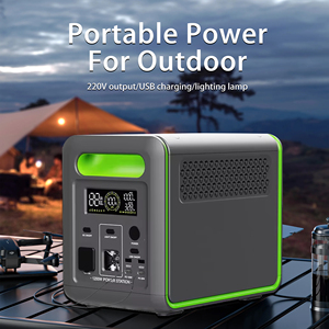 Portable RV Emergency Backup Power Station with <strong>Solar</strong> Charging for <strong>Outdoor</strong> Travel <strong>Lighting</strong> and Vehicle Refrigerator Charging - Product Image 3