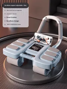 Rueda Abdominal Automática de Cuatro Ruedas con Rebote Automático, Soporte para Teléfono con Freno Automático para Hombres y Mujeres - Equipo de Ejercicio Abdominal para Pérdida de Peso - Product Image 5