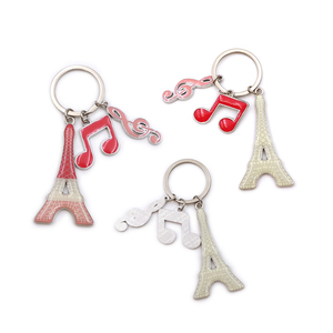 Portachiavi in Lega di Zinco con Resina Epossidica, Anello Portachiavi 3D in Metallo, Varie Forme per Negozi di Souvenir Turistici - Product Image 5