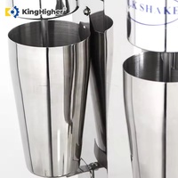 Machine à milkshake professionnelle automatique double en acier inoxydable 800 ml avec interrupteur de sécurité