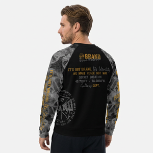 Worldwide <b>Men's</b> Short Sleeve T-Shirt <b>Black</b> Solid Front Logo Formal Regular Fit <b>Turtleneck</b> Silk Screen Printed 100% Cotton - Product Image 6