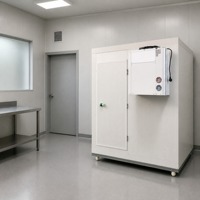 Conteneur frigorifique RTK avec dimensions personnalisées, chambre froide modulaire pour le stockage des aliments