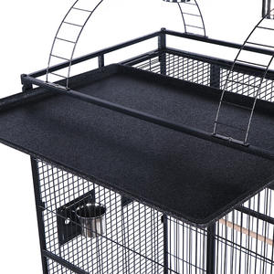 Jaula para Pájaros Canarios de Acero Inoxidable con <span class=keywords><strong>Accesorios</strong></span>, Jaula Grande para Loros, Aviario Portátil, Jaulas Grandes para Pájaros en Venta - Product Image 3