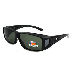 Gafas de sol polarizadas con revestimiento redondo para exteriores, lentes de sol con protección UV400, antideslumbrantes, con visión nocturna - Product Image 2