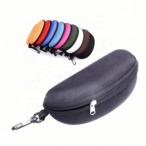 Étui à lunettes de soleil sport rouge et noir tendance, personnalisable avec logo, vente en gros - Product Image 6