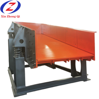 Alimentateur vibrant robuste pour carrière de basalte, concasseur à mâchoires primaire série ZSW 300-600 T/h, machine d'alimentation pour roche dure