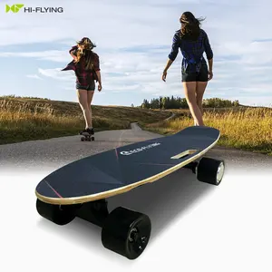 성인 스케이트 보드 Suppliers-에코 플라잉 PU 타이어 빠른 성인 전기 스케이트 보드 변환 키트 25.2v 배터리 전기 스케이트 보드