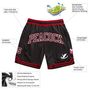 Pantalones Cortos de Baloncesto Personalizados al por Mayor, MOQ Bajo, Proceso de Pedido Rápido, Diseña el Logotipo y el Color de tu Equipo para Entrenamiento Escolar o de Campamento - Product Image 3