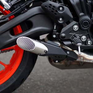 Cubierta de Silenciador de Tubo de Escape para YAMAHA YZF R7 TRACER 700 7 GT 2021 <span class=keywords><strong>2022</strong></span> 2023 2024 MT-<span class=keywords><strong>07</strong></span> 2025 MT07 Tracer <span class=keywords><strong>FZ</strong></span>-<span class=keywords><strong>07</strong></span> XSR 700 XTribute - Product Image 5
