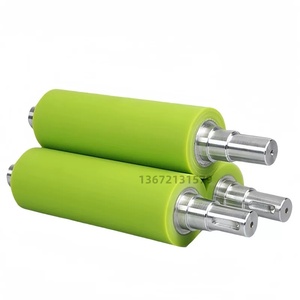 Alta Qualidade Industrial PU Roda De Borracha De Poliuretano Revestido De Uretano Rodízios De Poliuretano De Alto Desempenho Rolo De Plástico De Borracha - Product Image 3