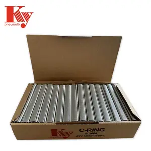 KY Brand C Ring Nails Zinc Stainless Steel C Hog Rings Staple SC-660 For Car Seats Animal Pet Cage Upholstery