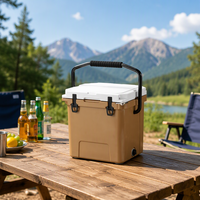 Glacière roulante rotomoulée 17L, robuste et isolée, pour la conservation des aliments frais, idéale pour les activités de plein air, la plage et la navigation de plaisance - Meilleures ventes