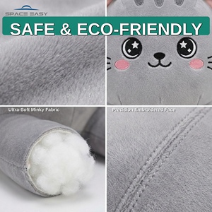 2026 Nuevo Peluche de <span class=keywords><strong>Gato</strong></span> de Piernas Largas Personalizado, Almohada Corporal Ultra Suave para Dormir, Regalo para Niñas, Fábrica OEM ODM - Product Image 4