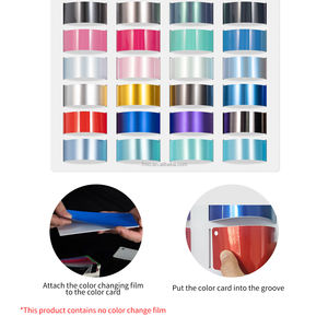 7mo Offre Spéciale changement de <span class=keywords><strong>couleur</strong></span> Film affichage mur peinture forme échantillon affichage forme voiture Wrap affichage modèle forme vitesse - Product Image 4