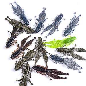 DriftCatch 8pcs/Bag 9cm 5.9g Crawfish Soft Lure 6-Color Glitter Bait Multi-Rig Compatibility (Shaky Head/Neko/Down Shot) Marlin - Product Image 5