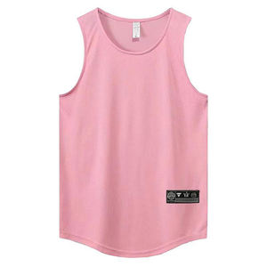 Chaleco deportivo de secado rápido para maratón de verano para hombre, camiseta sin mangas, ajuste holgado para correr, entrenamiento, baloncesto, fitness - Product Image 4