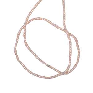 Cuentas Sueltas de Perlas de Agua Dulce Naturales WENCHI 1220, 1.8-2 mm, Luz Intensa, Partículas Pequeñas y Planas, 30 g, 35-37 cm, para Joyería DIY, Semi-Acabadas - Product Image 2