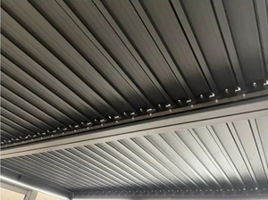 Bán Chạy Nhất Điện Nhôm-Khung Louvered Pergola Với Mái Ngoài Trời Vườn Summerhouse Cho Mùa Hè Sử Dụng Tại Trung Quốc - Product Image 6