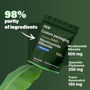 Cápsulas Lipossomais de NAD+ por Atacado Nicotinamida Ribosídeo Resveratrol para Aumento e Antienvelhecimento da Pele Reparação Celular - Product Image 3