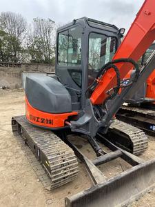 Excavatrice Hitachi ZX50U 2023, faible nombre d'heures de travail, d'occasion, 5 tonnes, capacité de godet de 0,25 m³, composants Kawasaki, pour travaux de construction - Product Image 4