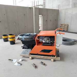 Construcción de Paredes sin Esfuerzo <span class=keywords><strong>con</strong></span> una Bomba de Pulverización de Mortero de Arena: Máquina Eléctrica de Pulverización de Mortero y Yeso - Product Image 1