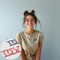 Étiquettes de vêtements 3D personnalisées en gros Impression par transfert de chaleur en caoutchouc et silicone Lettres de vêtements Logo pour vêtements