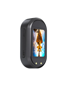 Mini caméra d'<span class=keywords><strong>action</strong></span> 1080P, écran de 1,47 pouces, compatible avec les animaux de compagnie, <span class=keywords><strong>batterie</strong></span> intégrée de 350 mAh et <span class=keywords><strong>batterie</strong></span> <span class=keywords><strong>externe</strong></span> de 800 mAh pour le sport et le vlogging - Product Image 1