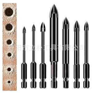 Mr <b>Drill</b> <b>Masonry</b> <b>Drill</b> <b>Bit</b> <b>Set</b> 3-12mm Hex Shank Spiral For Ceramic Tile Wall Drilling - Product Image 3