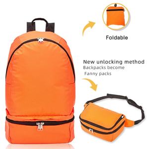 Mochila Deportiva Unisex Ultraligera para Exteriores, Impermeable, Plegable, de Poliéster, con Cierre de Cremallera, 20-37L, Venta al Por Mayor - Product Image 4