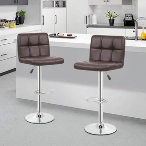 Nhà Máy bán hàng trực tiếp tùy chỉnh màu xám thanh phân với tựa lưng sảnh khách sạn xoay thanh ghế bán buôn Cafe Cao trở lại cao phân - Product Image 3