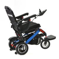 Système de freinage électromagnétique, fauteuil roulant électrique, capacité de charge de 136 kg, fauteuil roulant électrique pliable léger