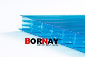 Nouveaux panneaux solaires PC BORNAY à double paroi, toit en plastique transparent, plaque PC alvéolaire <span class=keywords><strong>pour</strong></span> arrêt de bus, plaque en <span class=keywords><strong>polycarbonate</strong></span> à double paroi - Product Image 5