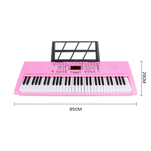 HUASHENG-<span class=keywords><strong>Piano</strong></span> eléctrico con 61 teclas, teclado Dual, pantalla Digital, instrumentos musicales, órgano eléctrico de estilo Power - Product Image 2