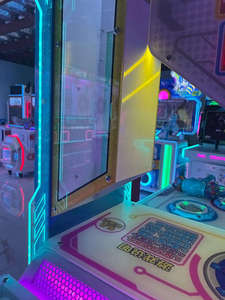 Macchina Arcade Dual-Station Whack-A-<span class=keywords><strong>Mole</strong></span> Flying Saucer, Gioco di Riscatto Blind Box, Gioco Interattivo a Moneta - Product Image 6