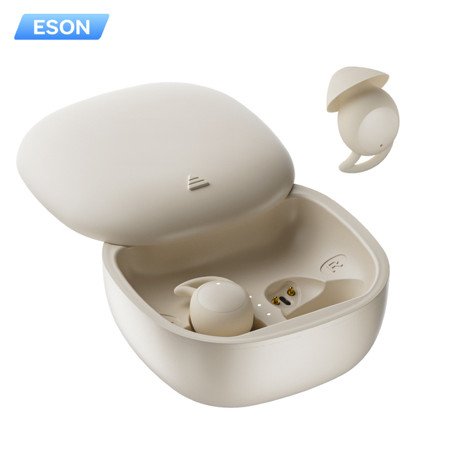Comfortable Wireless TWS Earbuds Invisible In-Ear Sleep LED Battery Indicator Active Noise Cancellation (ANC) IPX6 Waterproof