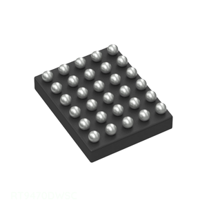 Chargeurs de batteries et autres composants électroniques - Distributeur agréé - IC BATT CHG LI ION 1CELL 30WLCSP 30 UFBGA, WLCSP RT9470DWSC - Product Image 1