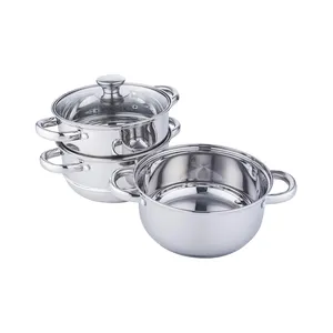 1- Layer Capsuled Bottom Saucepan White Cookware Sets Non-Stick Cookware Set