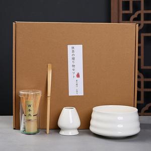 Muestra Gratuita Jalo JE1931 Juego de Matcha, Tazón de Matcha de Porcelana, Estilo Japandi - Product Image 4