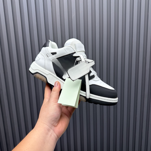 Men Women Black <b>White</b> Low Top Leather Skateboard Sneakers Casual <b>Lace</b> Up Street Style Shoes Off-<b>Whites</b> - Product Image 6