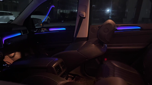 Luz Ambiental LED Dinámica de 64 Colores SJC para Mercedes-Benz X166 W166 ML/GL/GLE/<span class=keywords><strong>GLS</strong></span>, Iluminación Interior de Arcoíris para Automóvil - Product Image 2