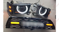 Nouveau phare LED avec clignotant pour Hilux Surf N185 1995-2002, feux de jour DRL 12V 5000K