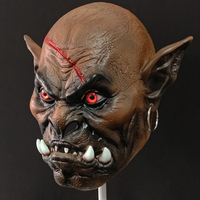 Nueva Máscara de Monstruo, Máscara de Demonio Espeluznante para Juegos, Warcraft, Bromas, Anime Expo, Actuaciones, Carnaval, Halloween