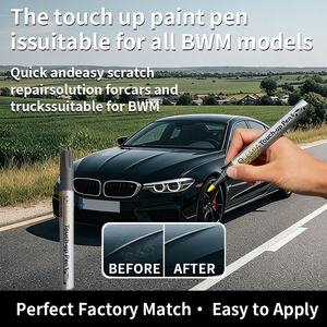 Stylo anti-rayures pour véhicules BMW, stylo de réparation des rayures, réparation des éclats de peinture automobile, séchage rapide, imperméable, application facile en DIY - Product Image 2