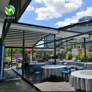 Customized Bioclimatic Canopy <strong>Pergola</strong> Awning Design Waterproof Rotating Louver Remote Control Horizontal <strong>Window</strong> Wholesale - Product Image 2