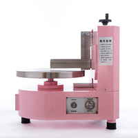 Trépied cosmétique Durable, Machine de remplissage de revêtement de glaçage de crème de gâteau d'anniversaire rond automatique à vendre